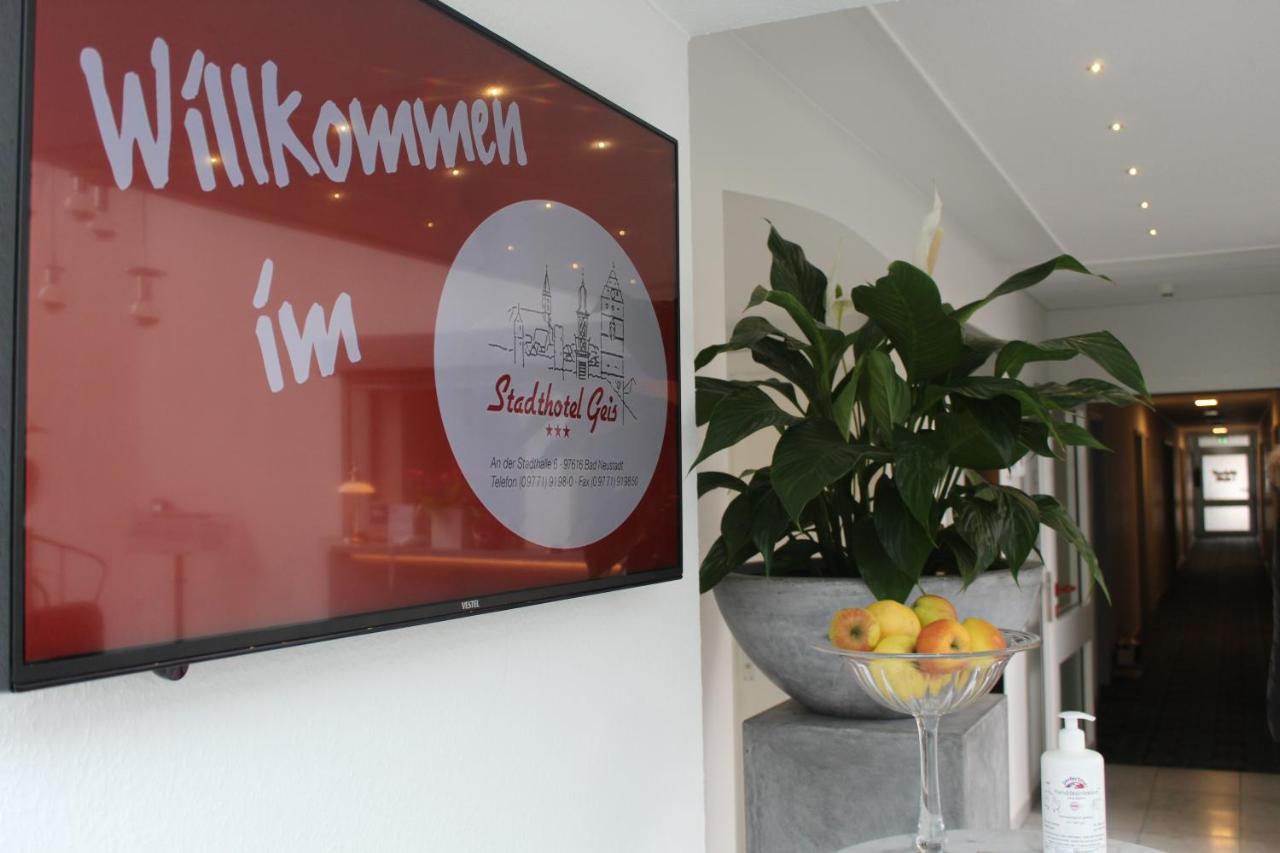Stadthotel Geis Bad Neustadt an der Saale Buitenkant foto