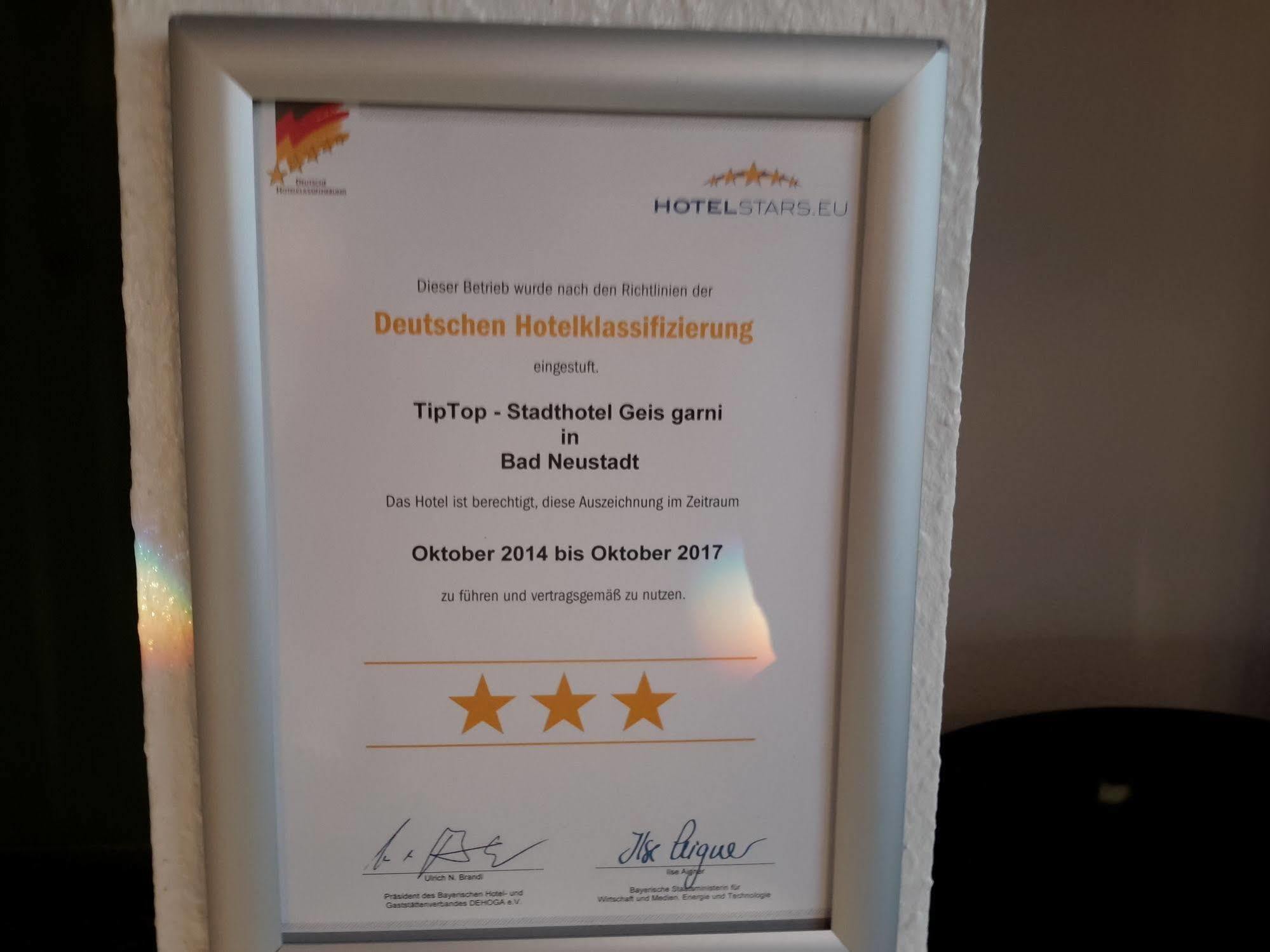 Stadthotel Geis Bad Neustadt an der Saale Buitenkant foto